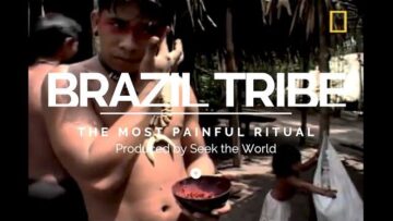 BRAZIL: THE AMAZON TRIBES INCREDIBLY PAINFUL RITUAL