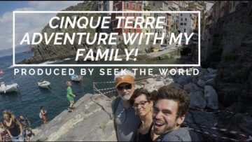Cinque Terre Adventure With My Mom And Grandpa In Italy!