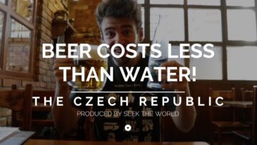In the Czech Republic, Beer Costs Less Than Water!!