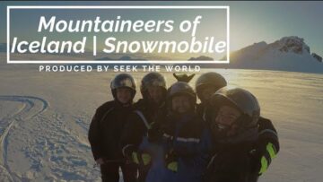 Mountaineers of Iceland | Snowmobile