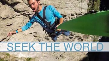 New Zealand: Worlds Highest Cliff Jump