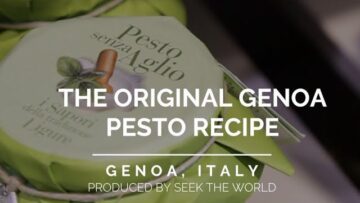 Pesto Alla Genovese: The Original Pesto Comes From Genoa, Italy!