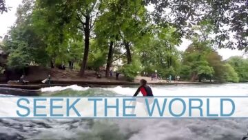 Surf A River In The Middle Of Munich, Germany!