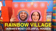 Taiwans Rainbow Village – Most Colorful Houses!