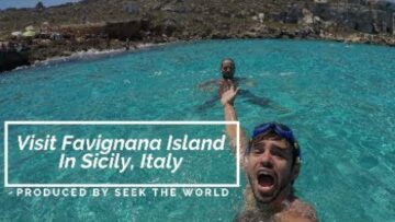 Visit Favignana Island In Sicily, Italy: One of Our Favorite Islands in Italy!
